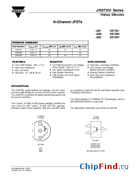 Datasheet J201 manufacturer Vishay