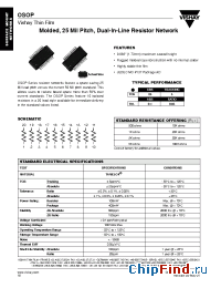 Datasheet OSOPA1001A manufacturer Vishay