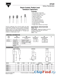 Datasheet Q2D106010 manufacturer Vishay