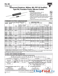 Datasheet RS-2M 0R1 1% manufacturer Vishay