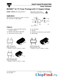 Datasheet S505TRW manufacturer Vishay