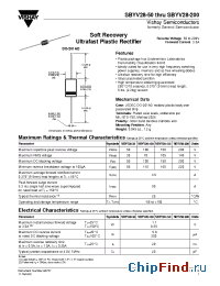 Datasheet SBYV28-200 manufacturer Vishay