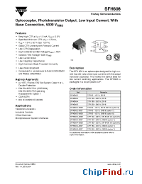 Datasheet SFH608 manufacturer Vishay