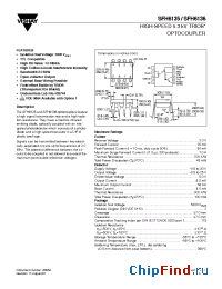 Datasheet SFH6135 manufacturer Vishay