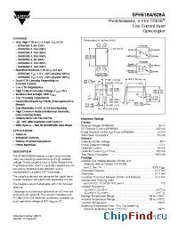 Datasheet SFH618-4 manufacturer Vishay