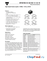 Datasheet SFH6700-X009 manufacturer Vishay