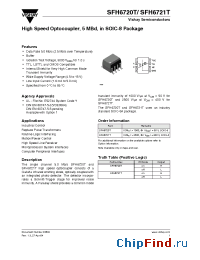 Datasheet SFH6720T manufacturer Vishay