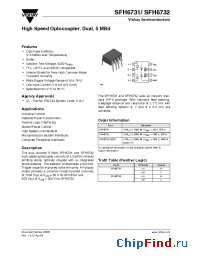 Datasheet SFH6731 manufacturer Vishay