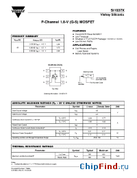 Datasheet SI1037X-T1-E3- manufacturer Vishay