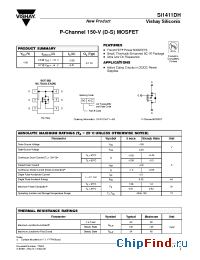 Datasheet Si1411DH manufacturer Vishay