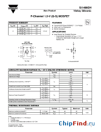 Datasheet Si1499DH manufacturer Vishay