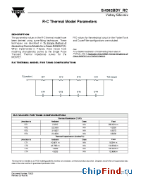 Datasheet SI4362BDY-RC manufacturer Vishay