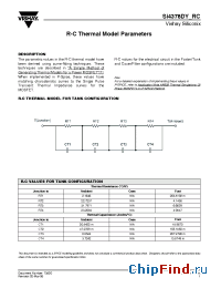 Datasheet SI4378DY_RC manufacturer Vishay