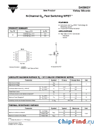 Datasheet SI4390DY-T1 manufacturer Vishay