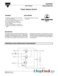 Datasheet SI4700DY manufacturer Vishay