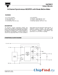 Datasheet SI4726CY manufacturer Vishay