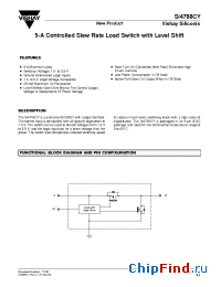 Datasheet Si4788CY manufacturer Vishay