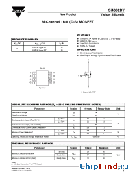 Datasheet SI4862DY manufacturer Vishay