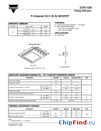 Datasheet SI7370DP manufacturer Vishay