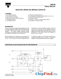 Datasheet Si9730ABY-T1 manufacturer Vishay