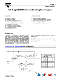 Datasheet SI9912DY-T1 производства Vishay