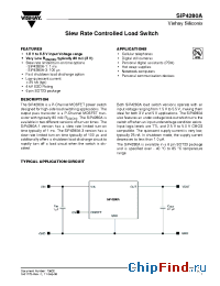 Datasheet SiP4280A manufacturer Vishay