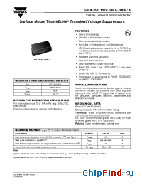Datasheet SMAJ5.0A/1 manufacturer Vishay