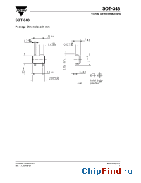 Datasheet SOT-343 manufacturer Vishay