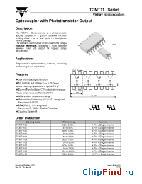 Datasheet TCMT1103 manufacturer Vishay