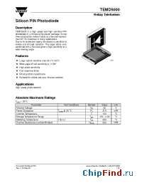 Datasheet TEMD5000 manufacturer Vishay