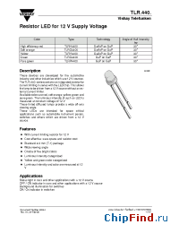 Datasheet TLRH4400 manufacturer Vishay