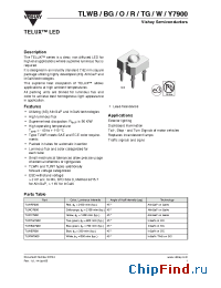 Datasheet TLWB manufacturer Vishay