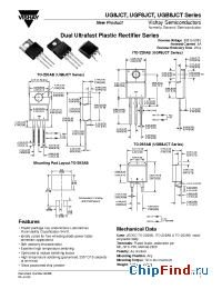 Datasheet UGB8JCT manufacturer Vishay
