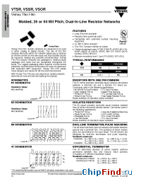 Datasheet VSOR1603332J manufacturer Vishay