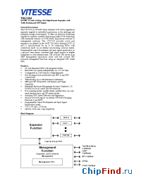 Datasheet VSC7154 manufacturer Vitesse