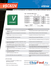 Datasheet VSC8224 manufacturer Vitesse