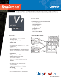 Datasheet VSC871 manufacturer Vitesse