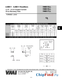 Datasheet 1N6515LL manufacturer Voltage Multipliers