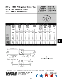 Datasheet LTI202P manufacturer Voltage Multipliers