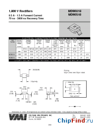 Datasheet MD90S18 производства Voltage Multipliers