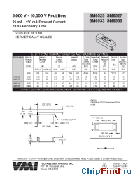 Datasheet SM6529 manufacturer Voltage Multipliers