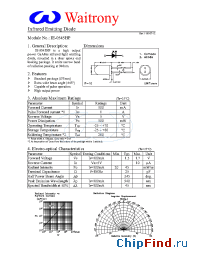 Datasheet IE-0545HP manufacturer Waitrony