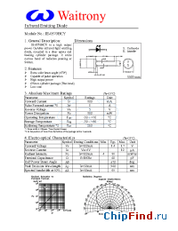 Datasheet IE-0570HCY manufacturer Waitrony