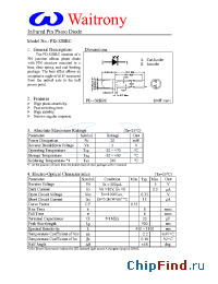 Datasheet PD-32BRC manufacturer Waitrony