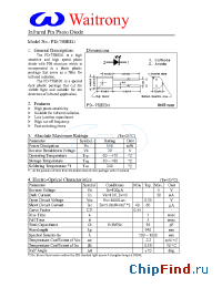 Datasheet PD-75BRD1 manufacturer Waitrony