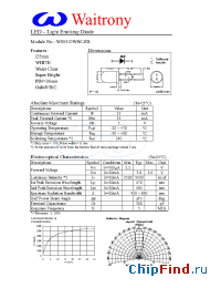 Datasheet W05310WSC-ES manufacturer Waitrony