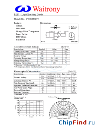 Datasheet W05312NSJ-V manufacturer Waitrony