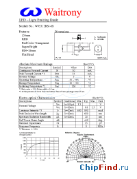Datasheet W05312RSJ-6S manufacturer Waitrony