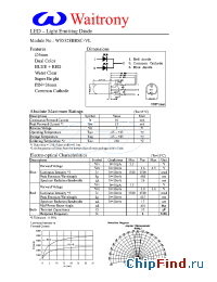 Datasheet W05328BRSC-VL manufacturer Waitrony