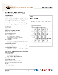 Datasheet EDI7F4331MC-120 manufacturer WEDC